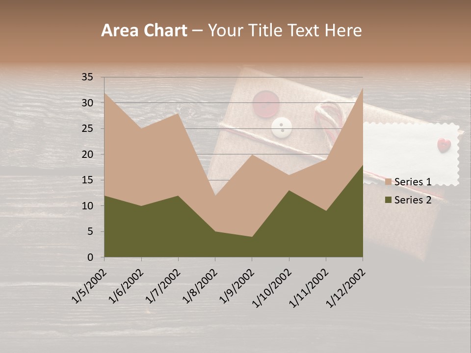 Thread Label Card PowerPoint Template