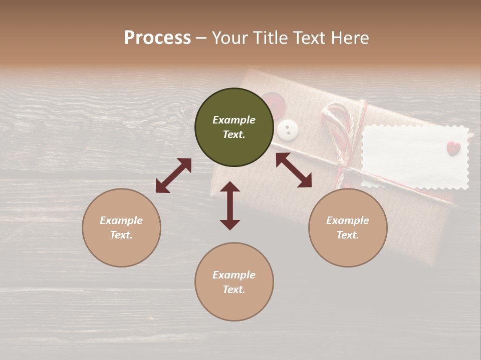 Thread Label Card PowerPoint Template