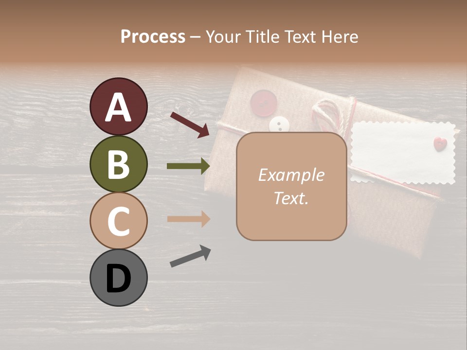 Thread Label Card PowerPoint Template