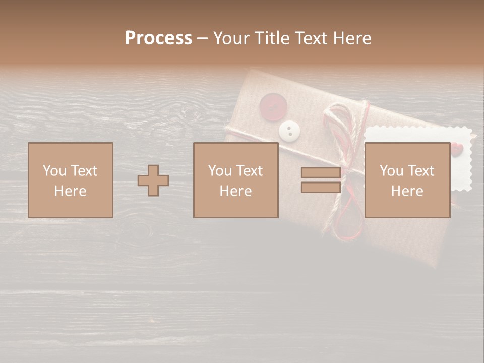 Thread Label Card PowerPoint Template