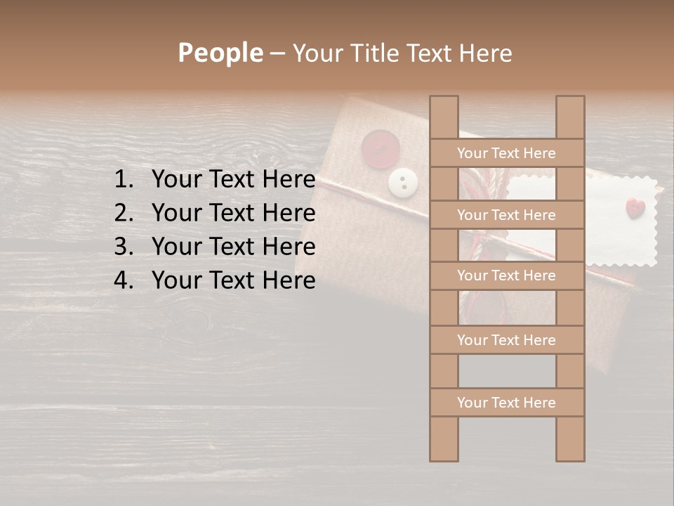 Thread Label Card PowerPoint Template