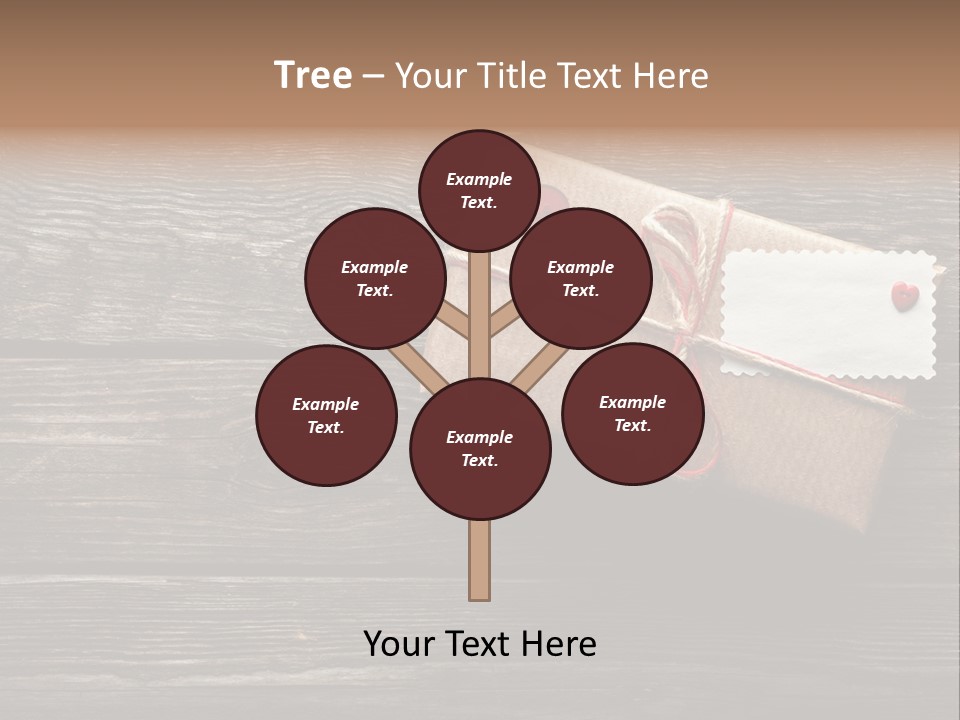 Thread Label Card PowerPoint Template