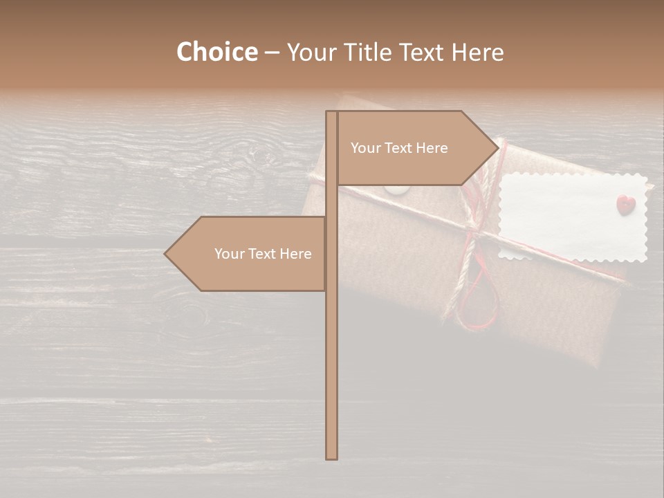 Thread Label Card PowerPoint Template