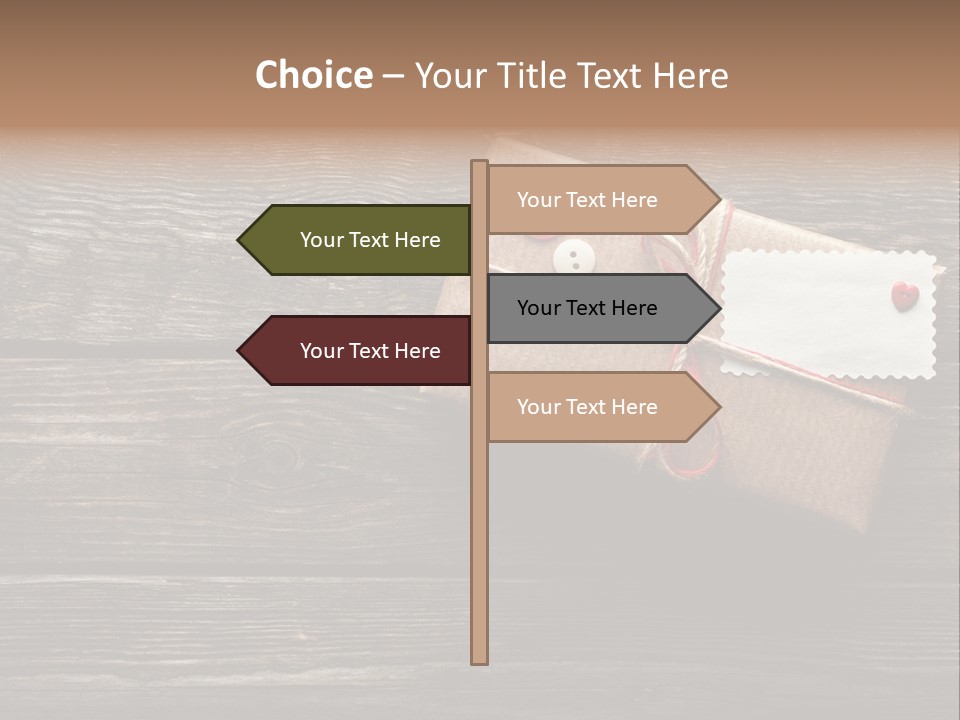 Thread Label Card PowerPoint Template