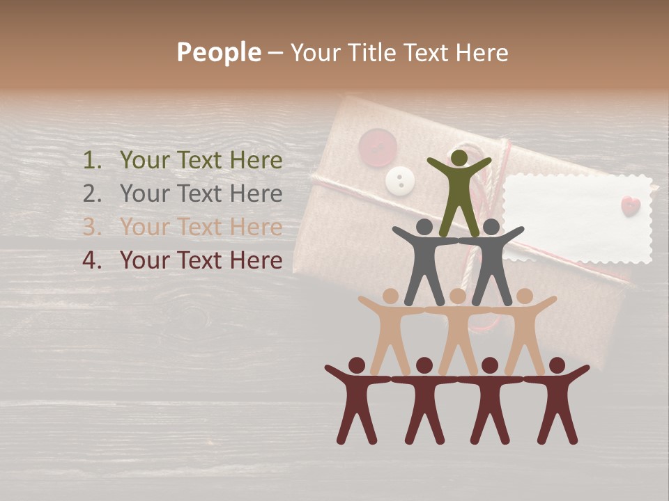 Thread Label Card PowerPoint Template