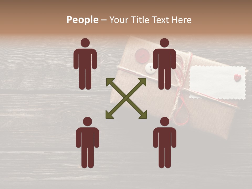 Thread Label Card PowerPoint Template