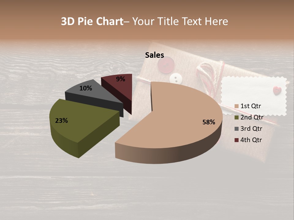 Thread Label Card PowerPoint Template