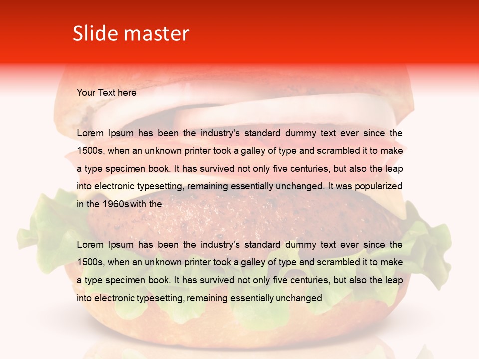 Nutrition Salad Classic PowerPoint Template