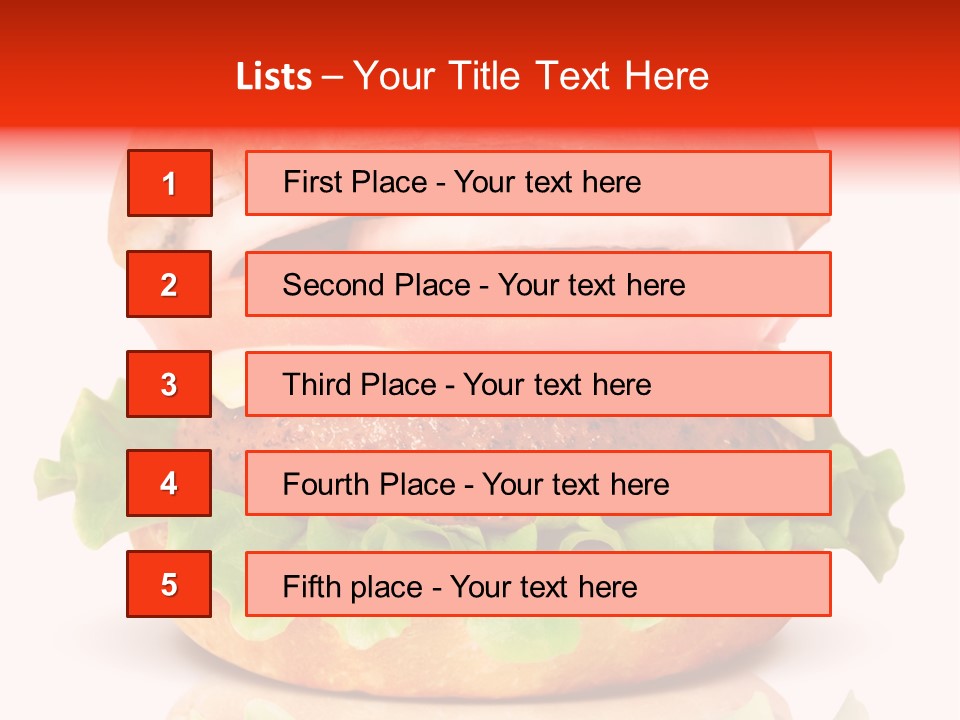 Nutrition Salad Classic PowerPoint Template