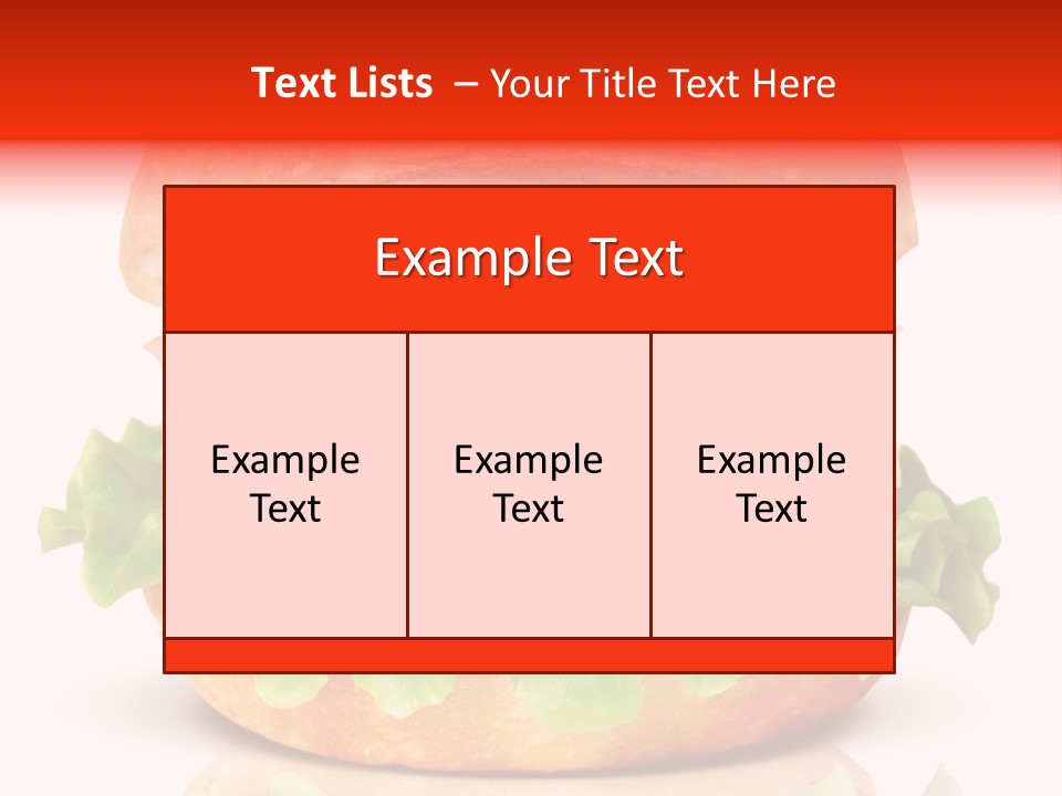 Nutrition Salad Classic PowerPoint Template
