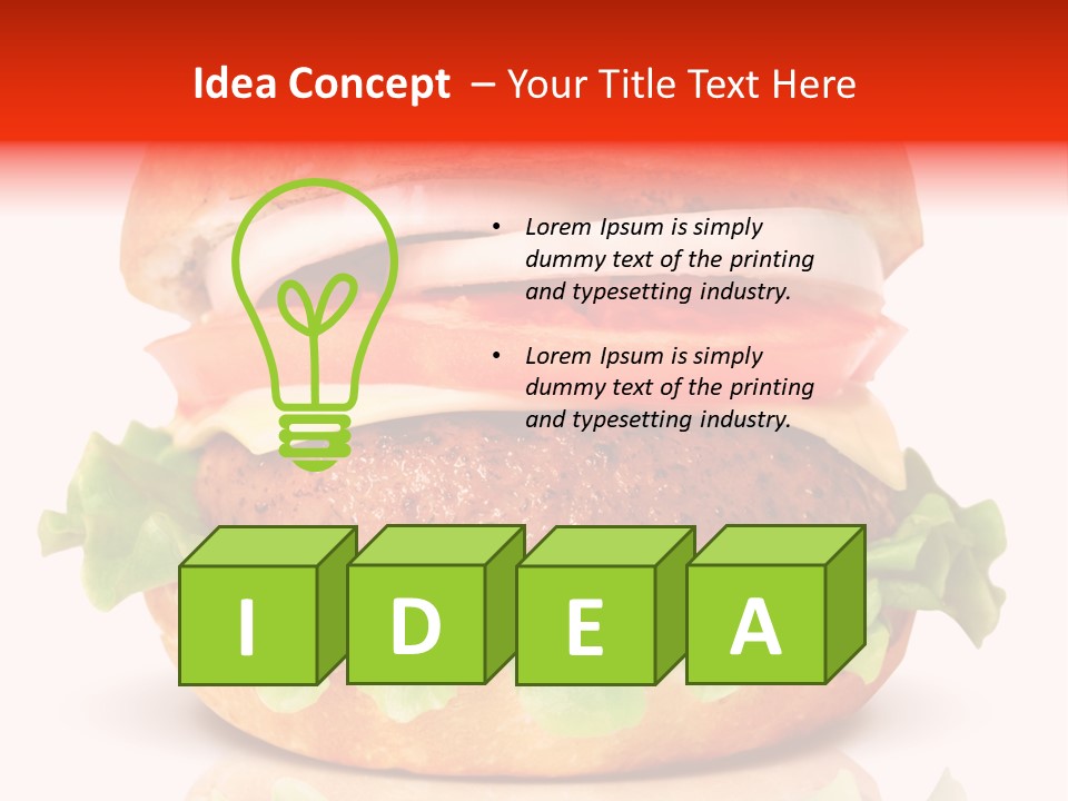 Nutrition Salad Classic PowerPoint Template