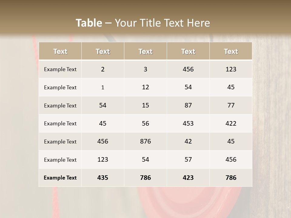Round Needle Clothing PowerPoint Template