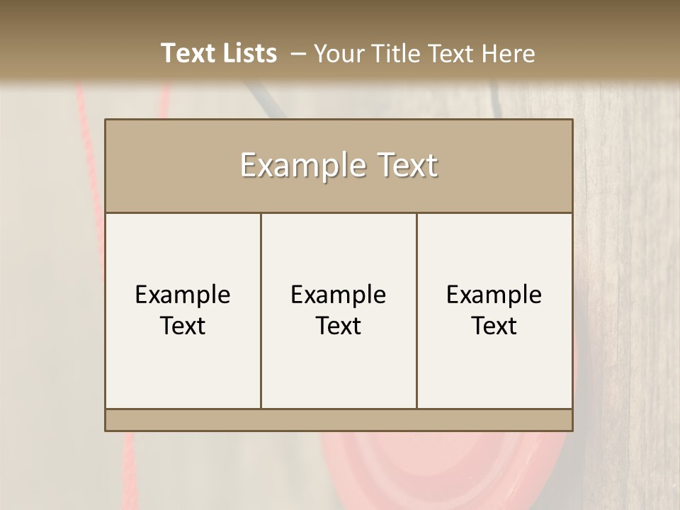 Round Needle Clothing PowerPoint Template