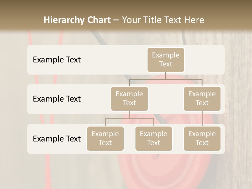 Round Needle Clothing PowerPoint Template