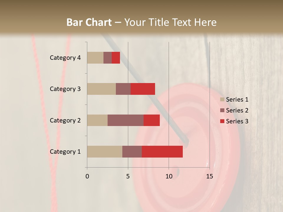 Round Needle Clothing PowerPoint Template