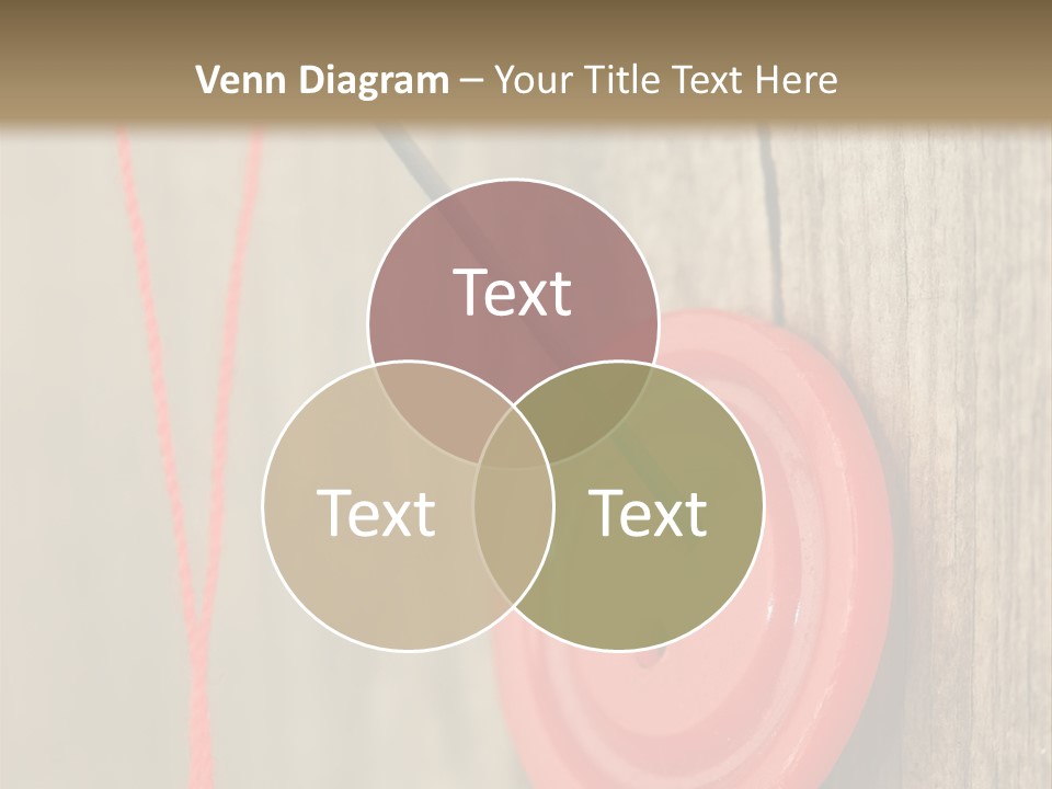 Round Needle Clothing PowerPoint Template