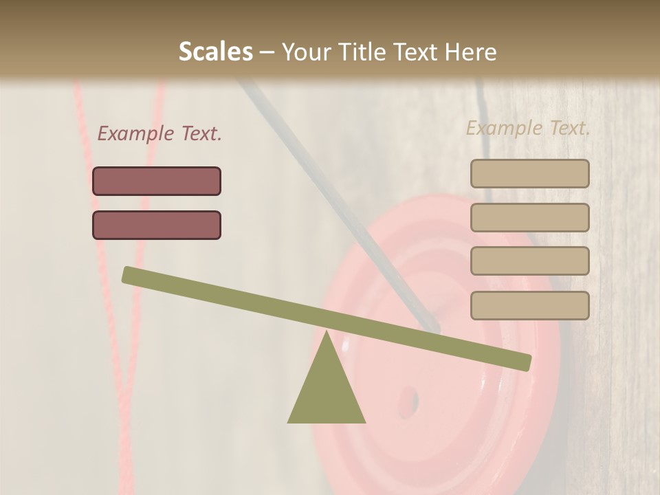 Round Needle Clothing PowerPoint Template