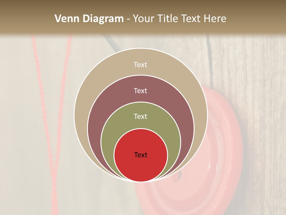 Round Needle Clothing PowerPoint Template