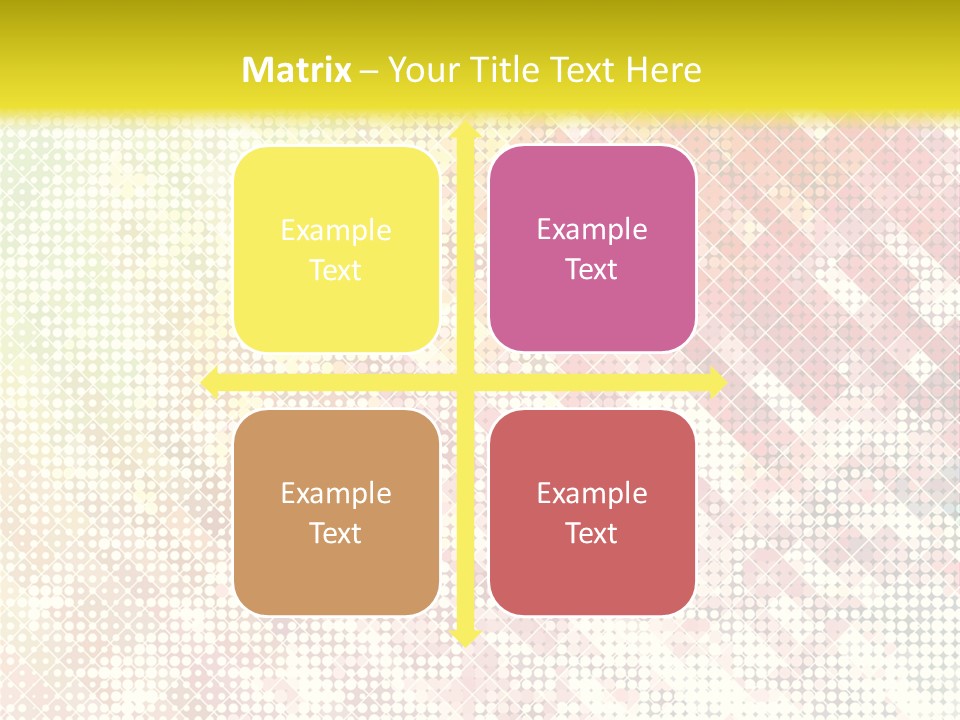Abstract Illustration Shape PowerPoint Template