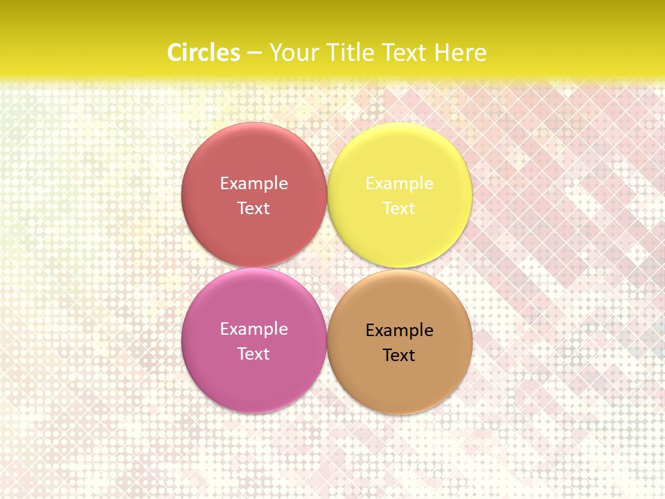 Abstract Illustration Shape PowerPoint Template