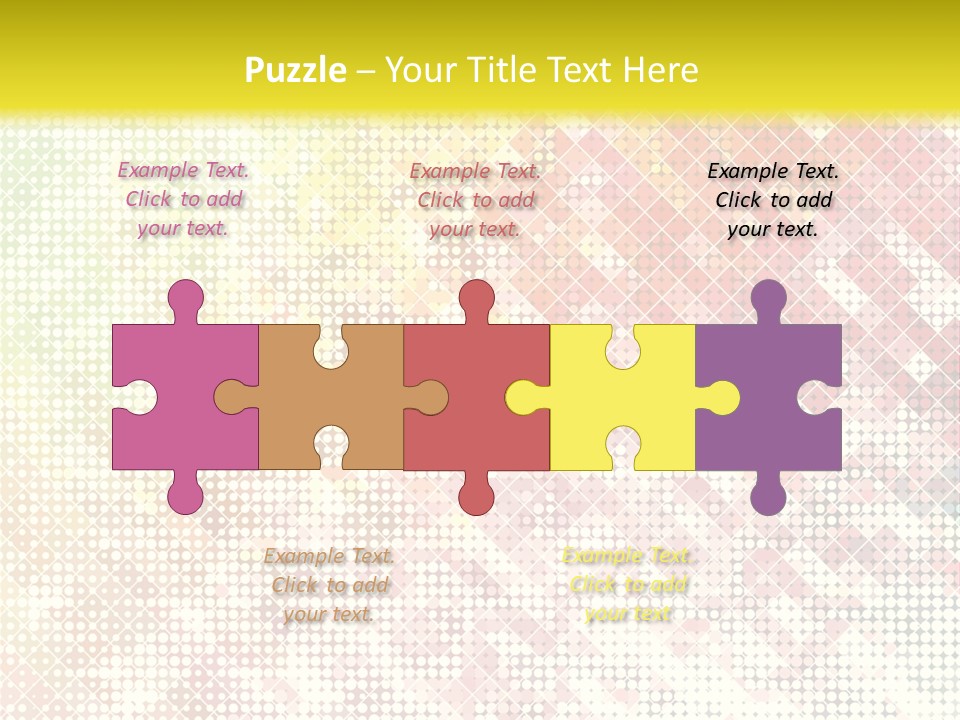 Abstract Illustration Shape PowerPoint Template