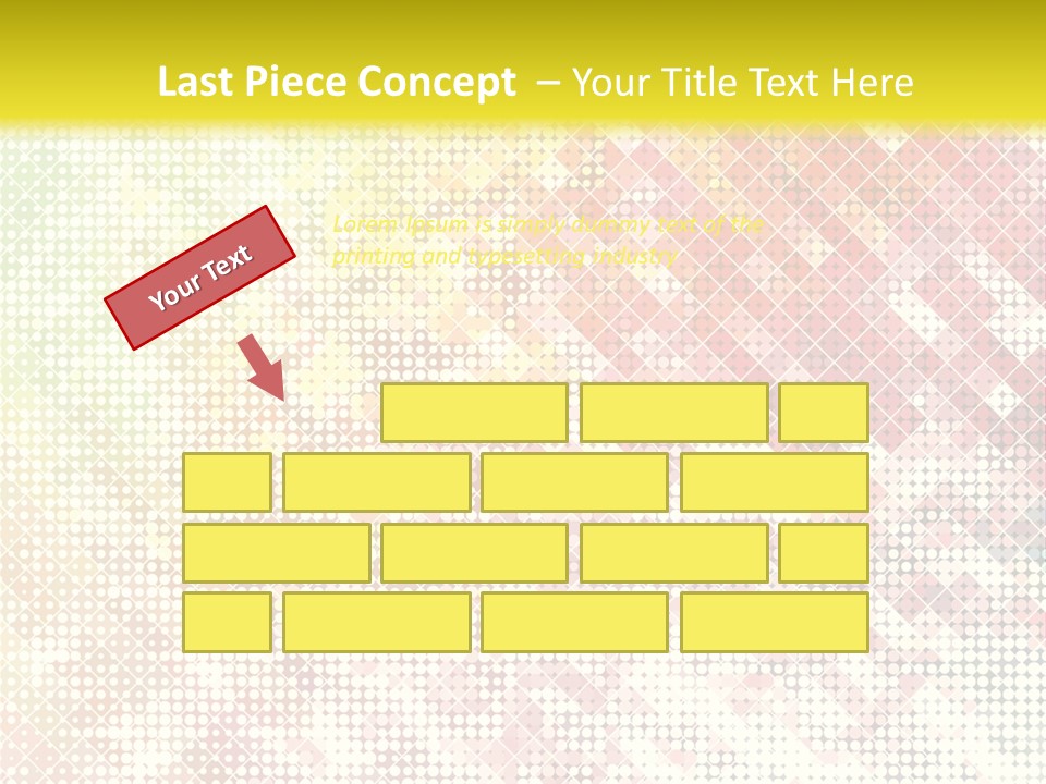 Abstract Illustration Shape PowerPoint Template