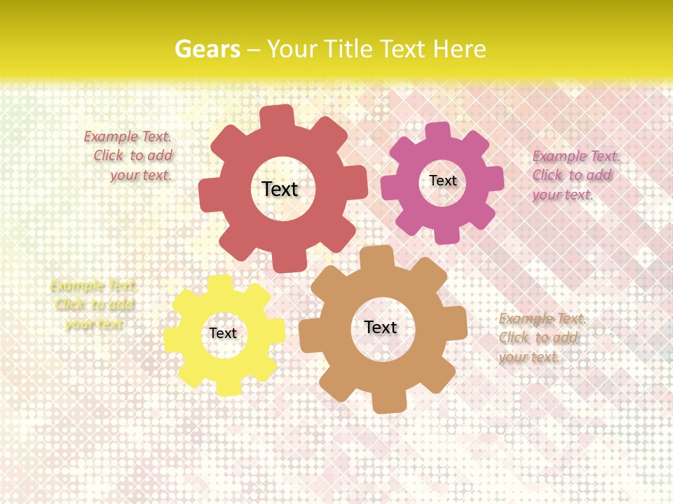 Abstract Illustration Shape PowerPoint Template