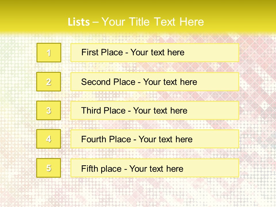 Abstract Illustration Shape PowerPoint Template