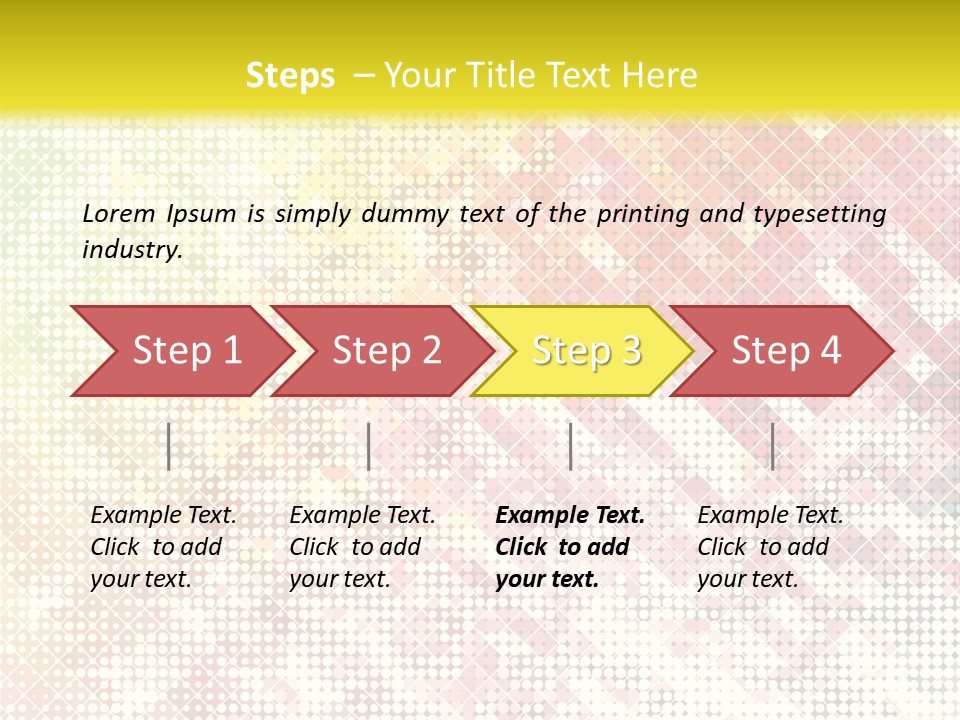Abstract Illustration Shape PowerPoint Template