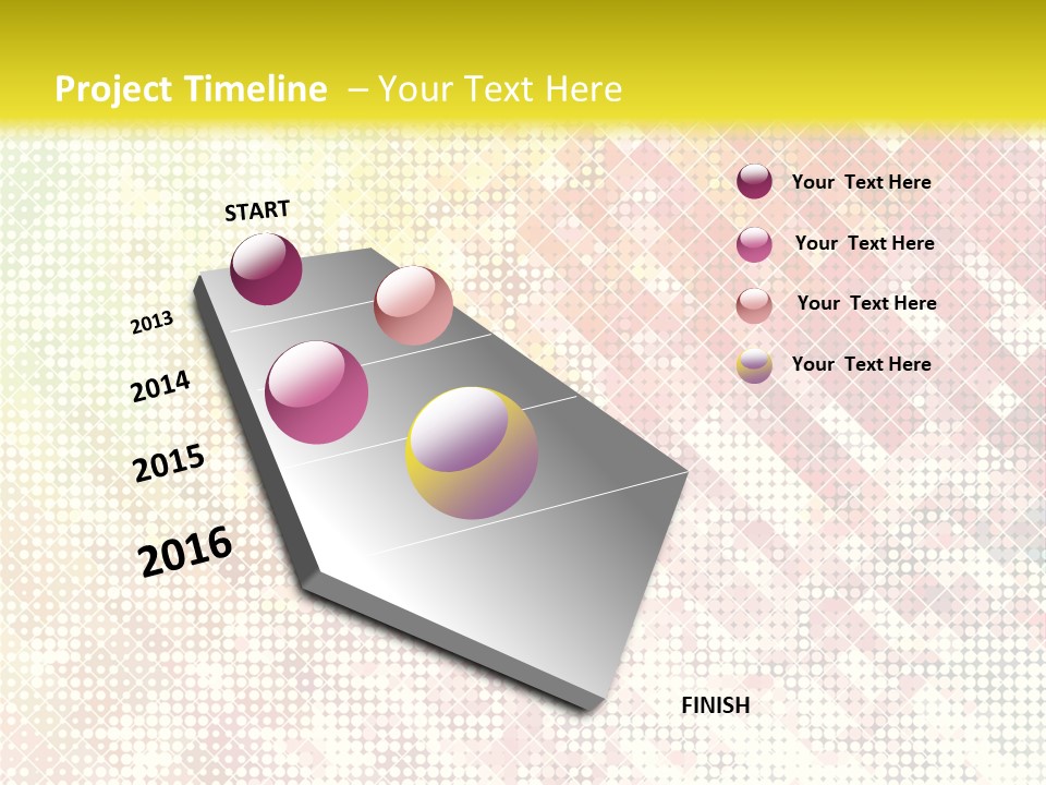 Abstract Illustration Shape PowerPoint Template