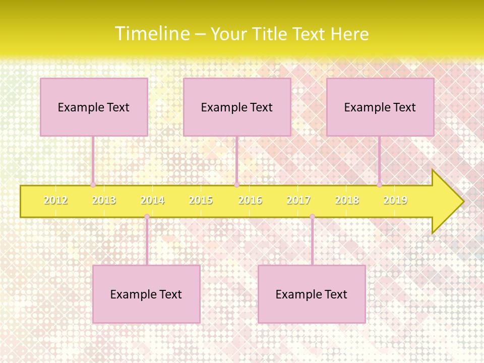Abstract Illustration Shape PowerPoint Template