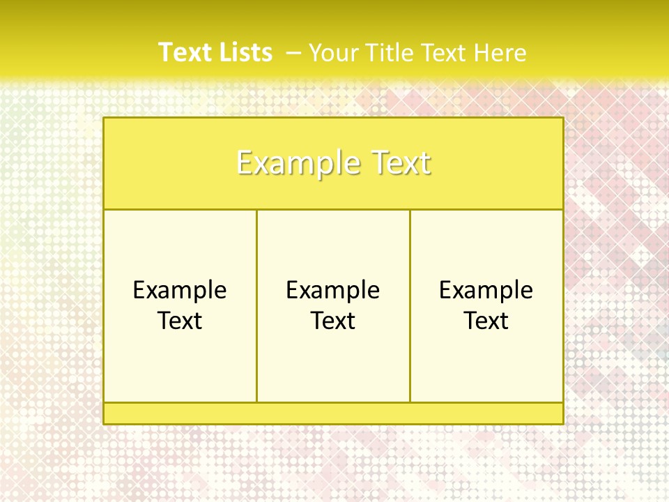 Abstract Illustration Shape PowerPoint Template