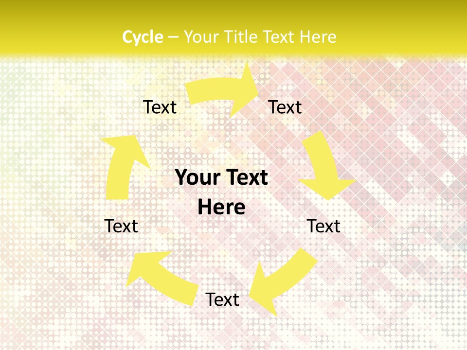 Abstract Illustration Shape PowerPoint Template