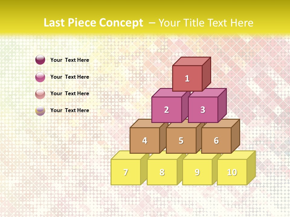 Abstract Illustration Shape PowerPoint Template