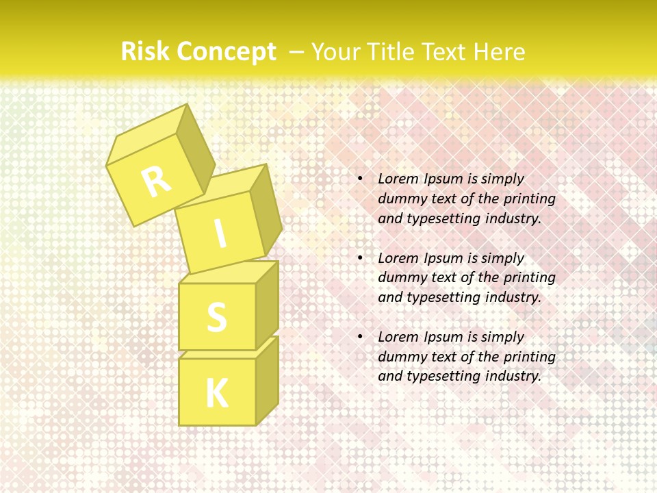 Abstract Illustration Shape PowerPoint Template