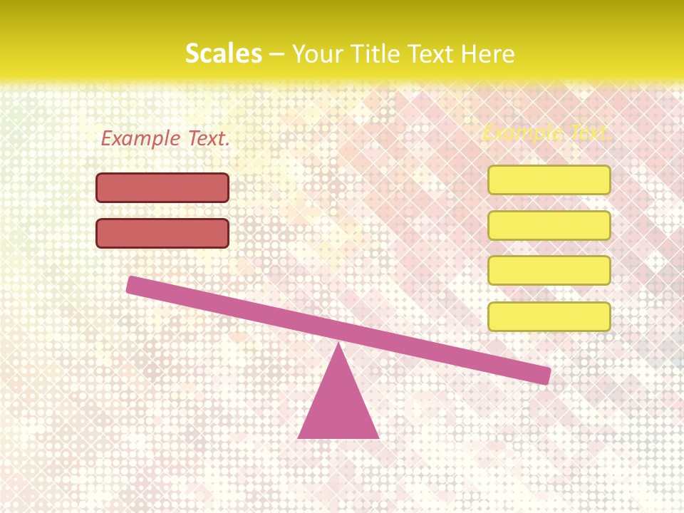 Abstract Illustration Shape PowerPoint Template