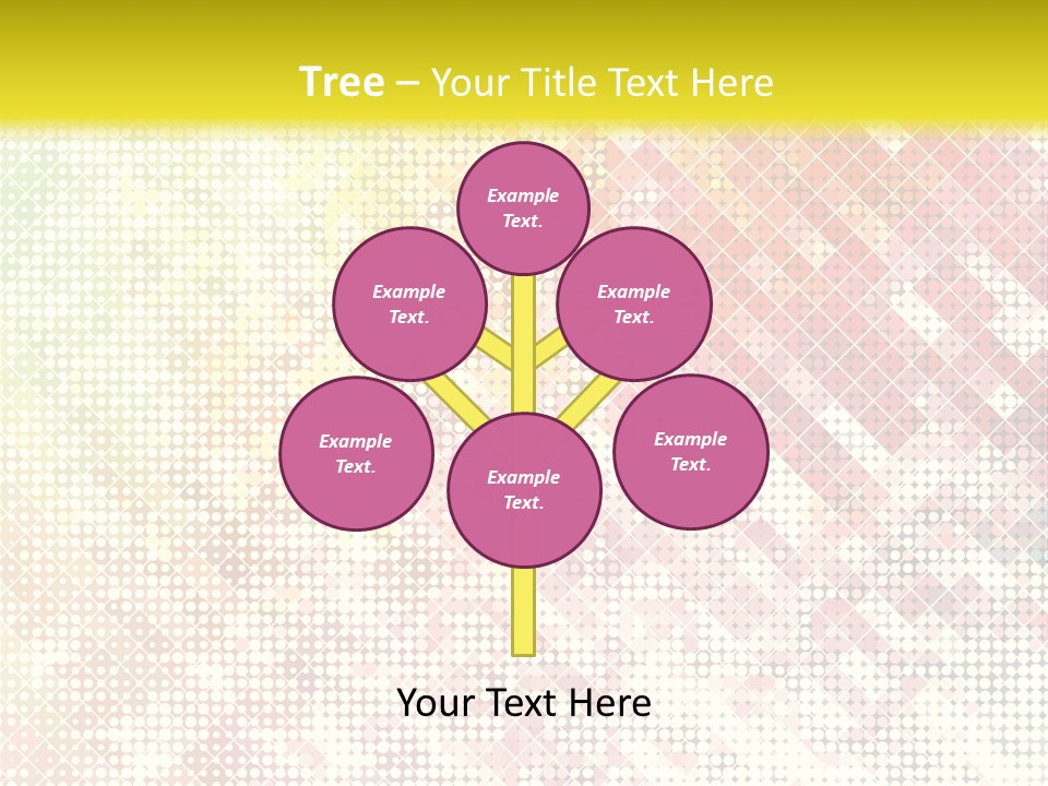 Abstract Illustration Shape PowerPoint Template