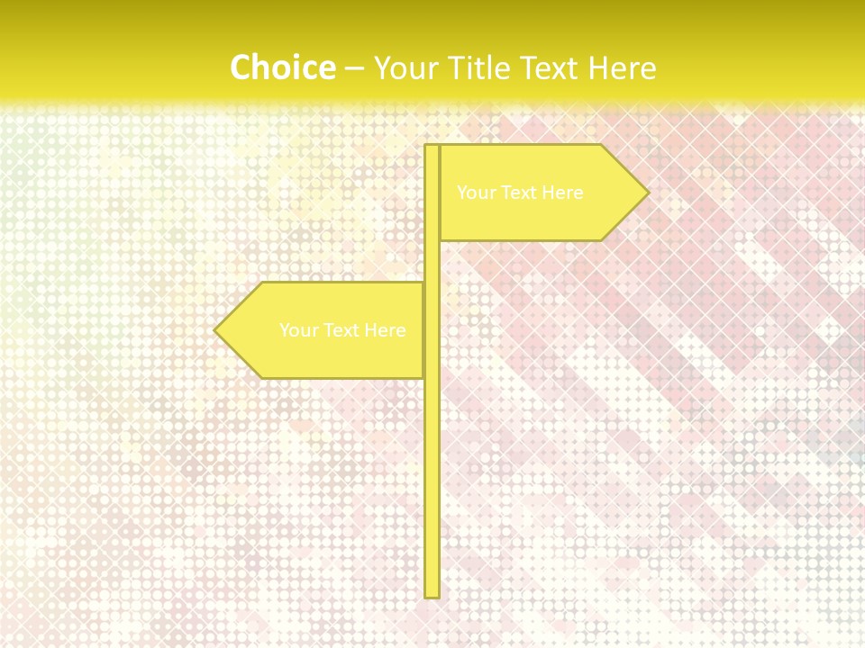 Abstract Illustration Shape PowerPoint Template