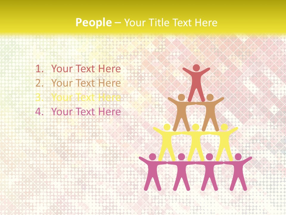 Abstract Illustration Shape PowerPoint Template