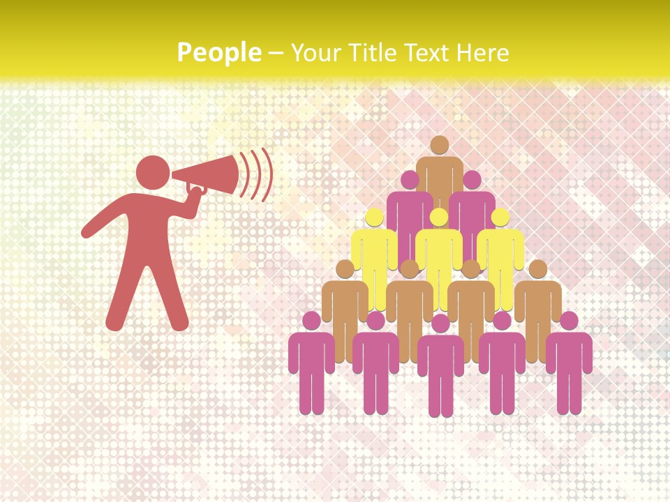 Abstract Illustration Shape PowerPoint Template