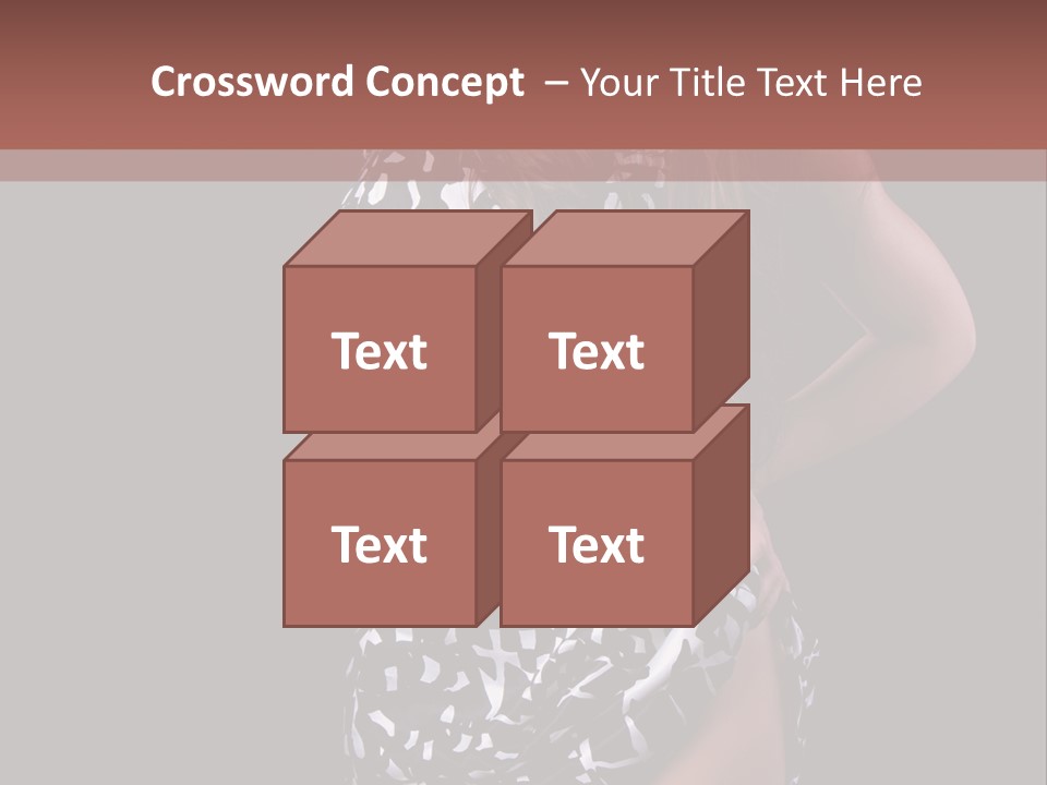 Woman Studio Cute PowerPoint Template