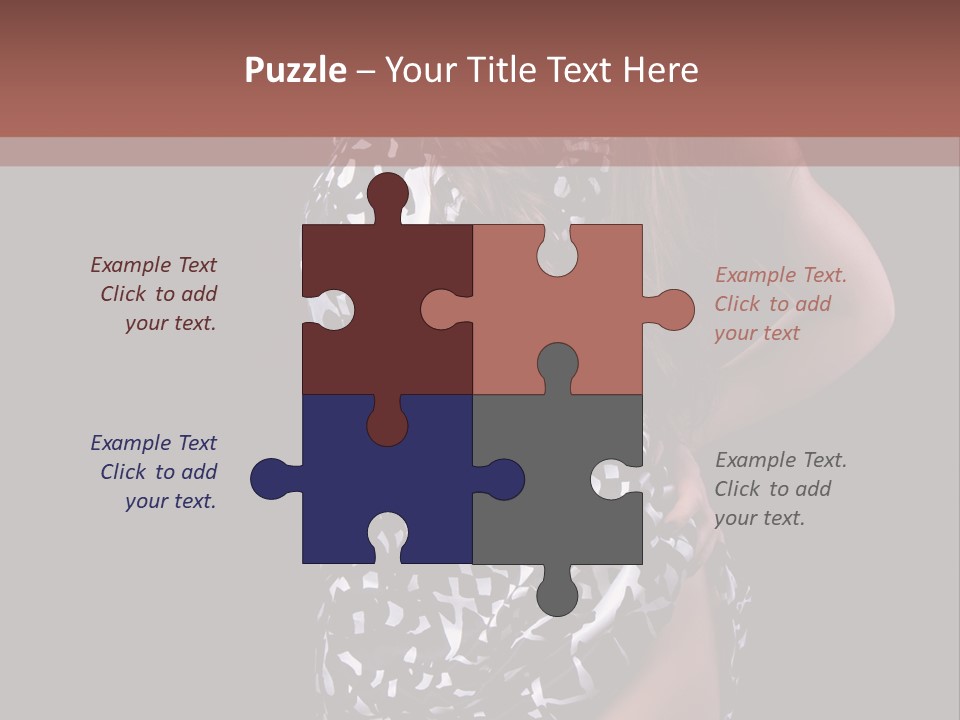 Woman Studio Cute PowerPoint Template