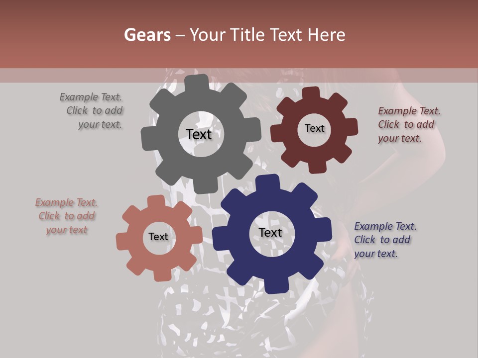 Woman Studio Cute PowerPoint Template