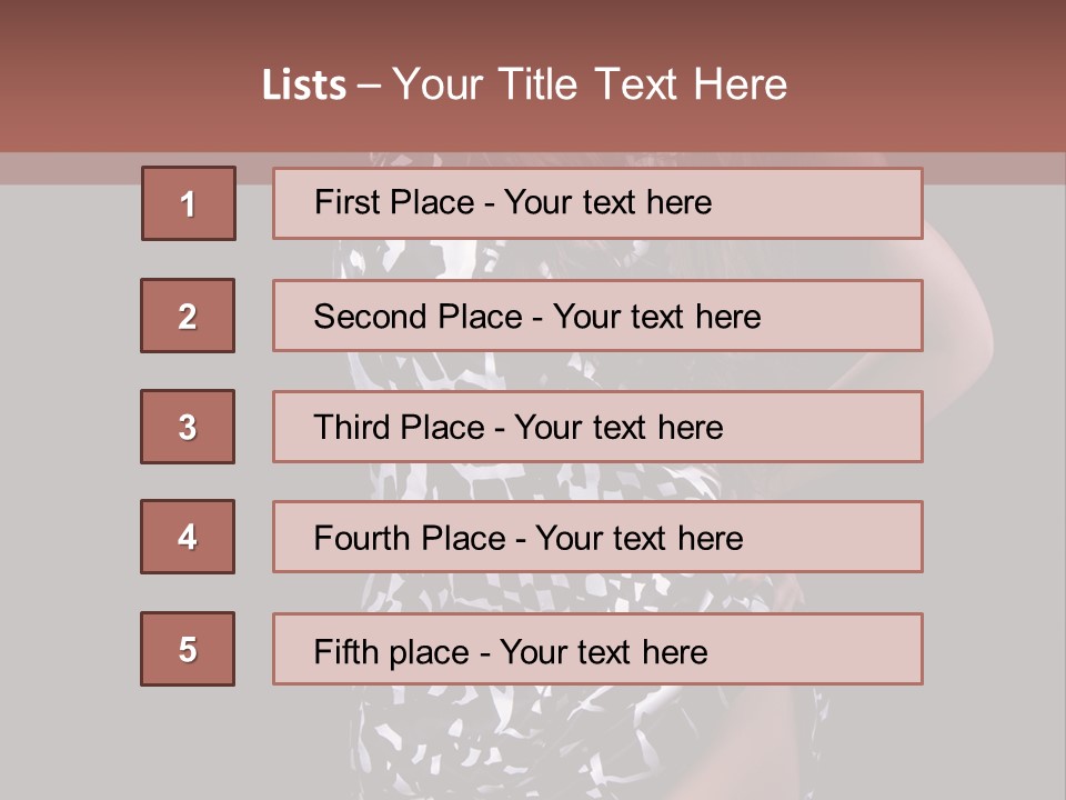 Woman Studio Cute PowerPoint Template