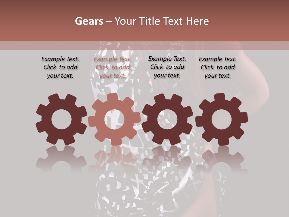 Woman Studio Cute PowerPoint Template