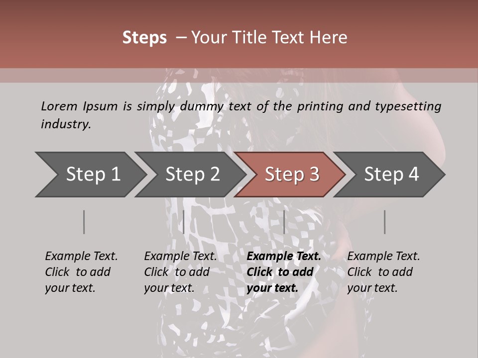 Woman Studio Cute PowerPoint Template