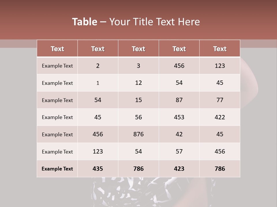 Woman Studio Cute PowerPoint Template