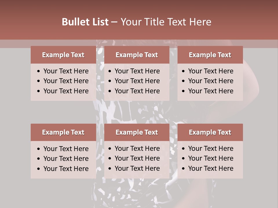 Woman Studio Cute PowerPoint Template