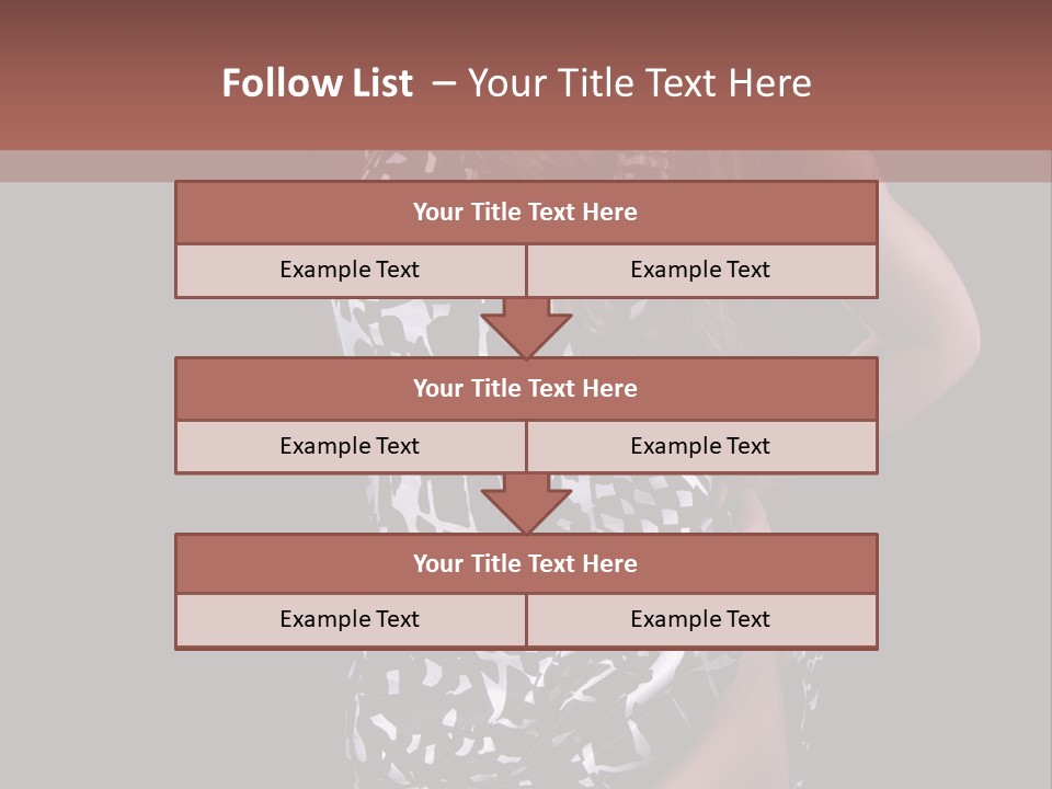 Woman Studio Cute PowerPoint Template