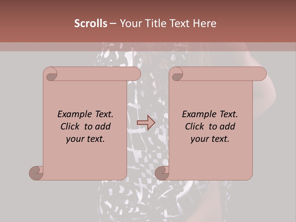 Woman Studio Cute PowerPoint Template